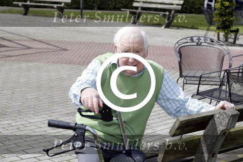 Kollum 26 juli 2017
Dick Passchier woont met zijn vrouw in een woning  in Kollum