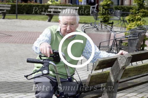Kollum 26 juli 2017
Dick Passchier woont met zijn vrouw in een woning  in Kollum
