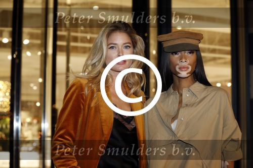 Amsterdam 19 september 2017 
Opening Hudsons Bay door Doutzen Kroes en Winnie Harlow. Chantal Janzen presenteert het programma