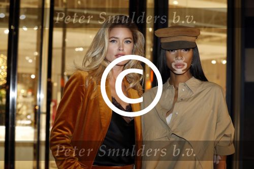 Amsterdam 19 september 2017 
Opening Hudsons Bay door Doutzen Kroes en Winnie Harlow. Chantal Janzen presenteert het programma