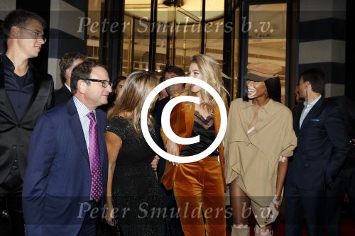 Amsterdam 19 september 2017 
Opening Hudsons Bay door Doutzen Kroes en Winnie Harlow. Chantal Janzen presenteert het programma
