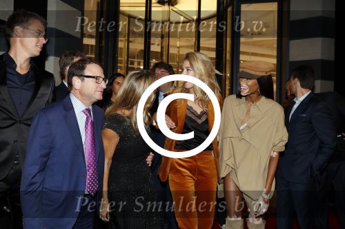 Amsterdam 19 september 2017 
Opening Hudsons Bay door Doutzen Kroes en Winnie Harlow. Chantal Janzen presenteert het programma