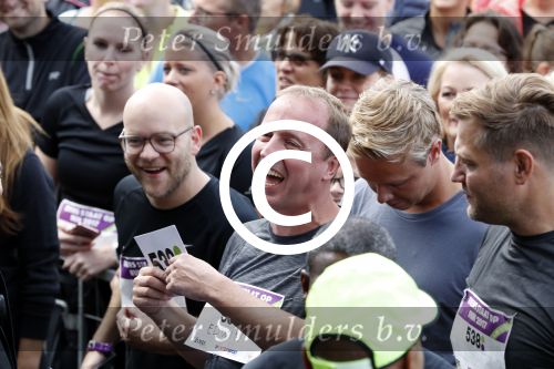 Amsterdam 9 september 2017
Edwin Evers staat op Run van radio 538 bij het Science park.