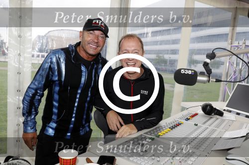 Amsterdam 9 september 2017
Edwin Evers staat op Run van radio 538 bij het Science park.