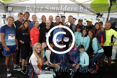 Amsterdam 9 september 2017
Edwin Evers staat op Run van radio 538 bij het Science park.. OA Gerard Joling Jeroen v d Boom Evelien de Bruin  Hunberto tan Bridget Maasland Barry Paf Olcay Gulsen Fatima Moreiro de Melo Guy v d Reijden Airen Mylene Michael Boogerd Aad de Mos Kim Kotter finalisten Miss Nederland en Dennis v d Geest lopen mee.