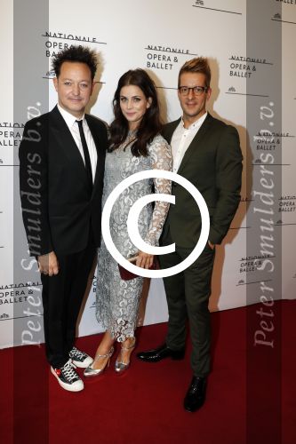 Amsterdam 11 september 2017 
Premiere Nationa Ballet in de stopera. Elise Schaap met Rop Verheijen en Alex Klaassen