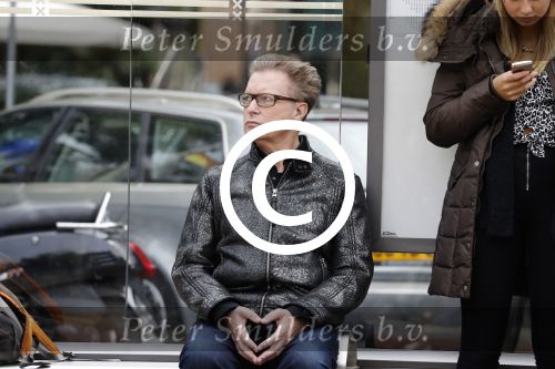 Amsterdam 16 september 2017
Eric Beekes wacht op de tram