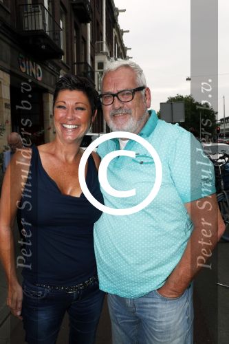 Amsterdam 15 juli 2017
Frits Huffnagel viert zijn 50e verjaardag. Ernst Daniel Smid met vriendin