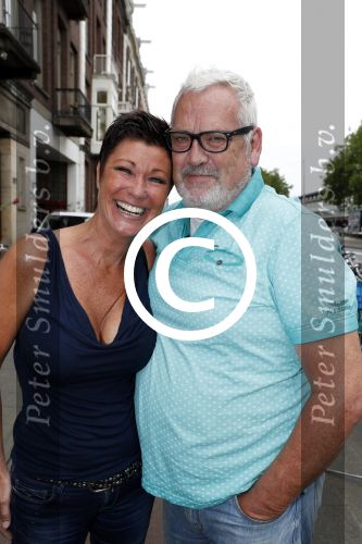 Amsterdam 15 juli 2017
Frits Huffnagel viert zijn 50e verjaardag. Ernst Daniel Smid met vriendin