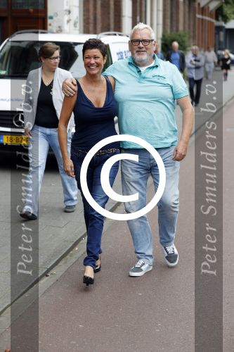 Amsterdam 15 juli 2017
Frits Huffnagel viert zijn 50e verjaardag. Ernst Daniel Smid met vriendin