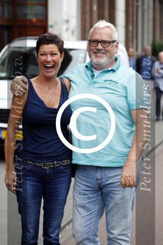 Amsterdam 15 juli 2017
Frits Huffnagel viert zijn 50e verjaardag. Ernst Daniel Smid met vriendin