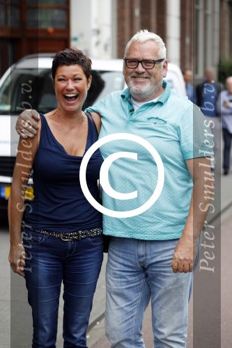 Amsterdam 15 juli 2017
Frits Huffnagel viert zijn 50e verjaardag. Ernst Daniel Smid met vriendin