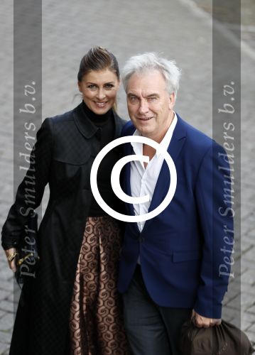 Amsterdam 20 september 2017 
Opening expositie 25 jaar Mart Visser. Euvgenia Parakhina met Jeroen Jorna