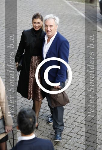 Amsterdam 20 september 2017 
Opening expositie 25 jaar Mart Visser. Euvgenia Parakhina met Jeroen Jorna