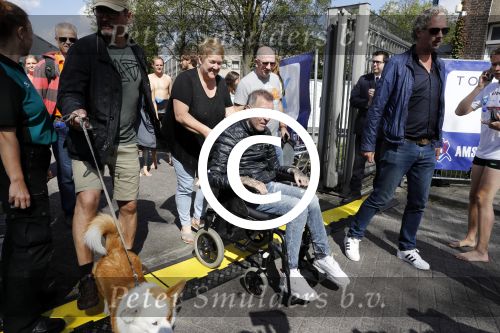 Amsterdam 3 september 2017  
ALS Cityswim in de amsterdamse grachten. Fernando Ricksen