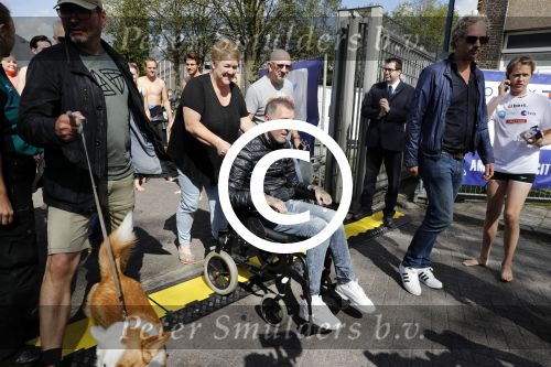 Amsterdam 3 september 2017  
ALS Cityswim in de amsterdamse grachten. Fernando Ricksen