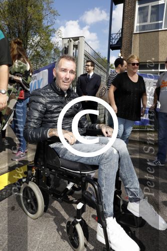 Amsterdam 3 september 2017  
ALS Cityswim in de amsterdamse grachten. Fernando Ricksen