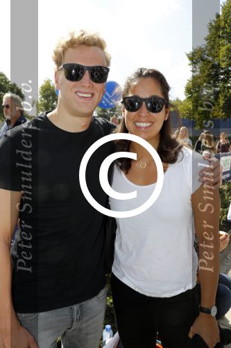 Amsterdam 3 september 2017  
ALS Cityswim in de amsterdamse grachten. Ferry Weertman en Ranomi Kromowidjojo