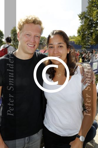 Amsterdam 3 september 2017  
ALS Cityswim in de amsterdamse grachten. Ferry Weertman en Ranomi Kromowidjojo