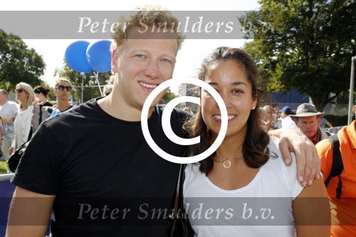 Amsterdam 3 september 2017  
ALS Cityswim in de amsterdamse grachten. Ferry Weertman en Ranomi Kromowidjojo