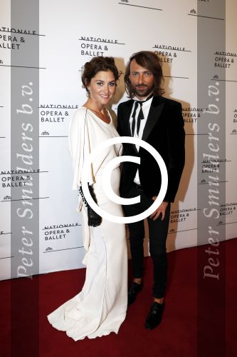 Amsterdam 11 september 2017 
Premiere Nationa Ballet in de stopera. Fockeline Ouwerkerk met Stylist Tommy Driessen