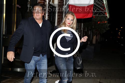 Amsterdam 17 september 2017
Frank masmeijer met zijn vriendin Jaimy v Lent