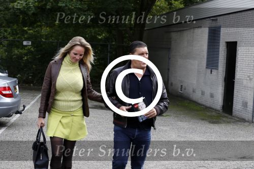 Utrecht 18 september 2017 
Frank Masmeijer en zijn vriendin Jaimy v Lent bij RTV Utrecht
