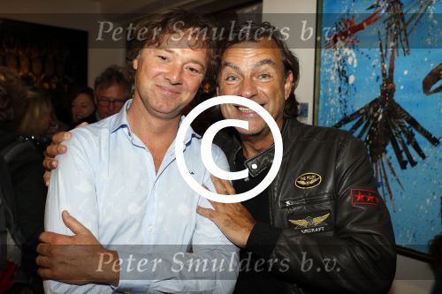 Amsterdam 10 september 2017
Opening expositie Bob Fosko en Bert Kuizenga.n Gijs Scholten van Aschat opent hem. Frits Sissing met Eddy Keur