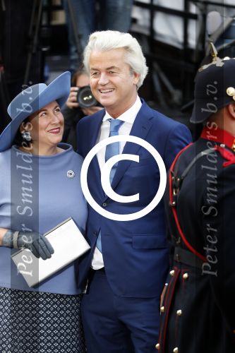 Den Haag, 19 September 2017
Prinsjesdag 2017
Geert Wilders en zijn vrouw