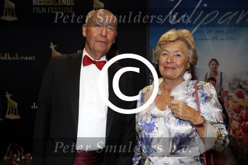 Utrecht 20 september 2017
Premiere Tulipani van Mike van Diem tijdens de filmdagen Utrecht. Gerard Soeteman met vrouw