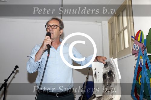 Amsterdam 10 september 2017
Opening expositie Bob Fosko en Bert Kuizenga.n Gijs Scholten v Aschat opent hem