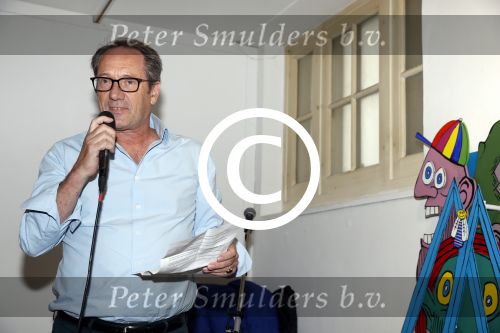 Amsterdam 10 september 2017
Opening expositie Bob Fosko en Bert Kuizenga.n Gijs Scholten v Aschat opent hem
