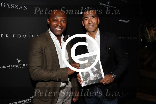 Rotterdam 31 augustus 2017
Life after Football met Giovanni v Bronkhorst bij de harbour Club in Rotterdam. Giovanni en Regi Blinker