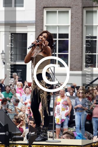 Amsterdam 5 augustus 2017
canal parade in Amsterdam. Glennis Grace