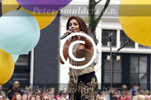 Amsterdam 5 augustus 2017
canal parade in Amsterdam. Glennis Grace