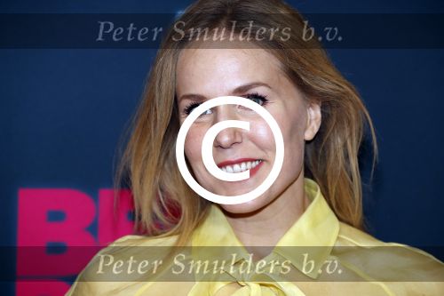 Amsterdam 11 september 2017
Premiere Bella Donna\'s in pathe arena. Hadewych Minis met man