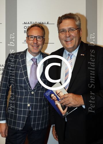 Amsterdam 15 september 2017 
Premierevoorstelling Ode aan de Meester bij Nationale Opera & Ballet in Amsterdam.koning Willem Alexander en koningin Maxima zijn de eregasten Henk Krol met partner