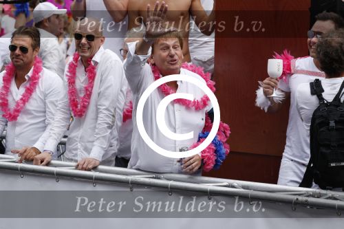 Amsterdam 5 augustus 2017
canal parade in Amsterdam. Henny Huisman