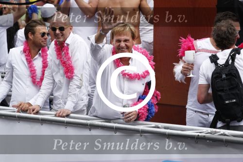 Amsterdam 5 augustus 2017
canal parade in Amsterdam. Henny Huisman
