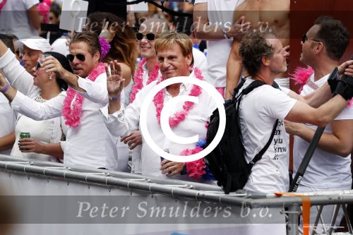 Amsterdam 5 augustus 2017
canal parade in Amsterdam. Henny Huisman