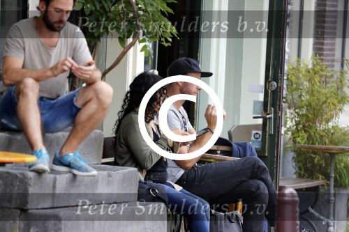 Amsterdam 5 juli 2017
Henry van Loon op terras