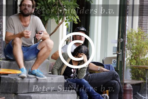 Amsterdam 5 juli 2017
Henry van Loon op terras