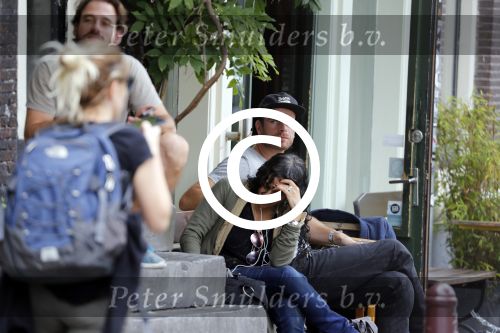 Amsterdam 5 juli 2017
Henry van Loon op terras