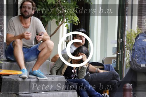 Amsterdam 5 juli 2017
Henry van Loon op terras