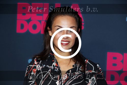Amsterdam 11 september 2017
Premiere Bella Donna\'s in pathe arena. Holly Brood met een kennis