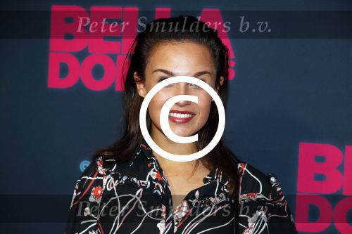 Amsterdam 11 september 2017
Premiere Bella Donna\'s in pathe arena. Holly Brood met een kennis