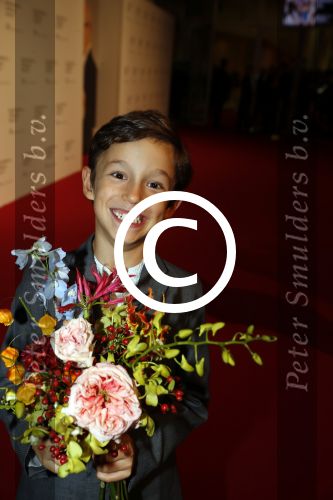 Amsterdam 15 september 2017 
Hugo Gremillet, zoon van Igone de Jongh tijdens de premierevoorstelling Ode aan de Meester bij Nationale Opera & Ballet in Amsterdam..koning Willem Alexander en koningin Maxima zijn de eregasten