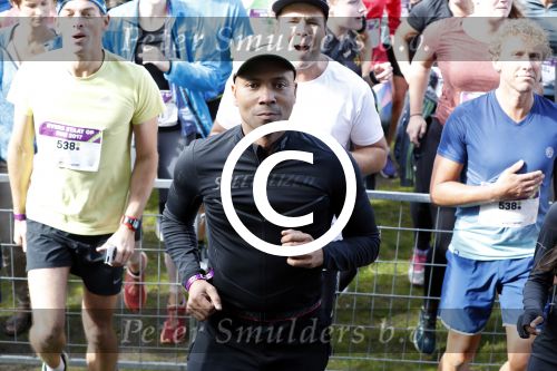 Amsterdam 9 september 2017
Edwin Evers staat op Run van radio 538 bij het Science park. Humberto Tan