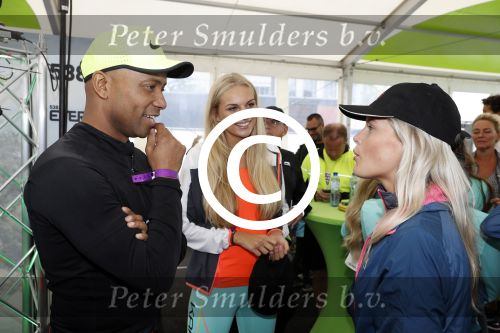 Amsterdam 9 september 2017
Edwin Evers staat op Run van radio 538 bij het Science park. Humberto Tan