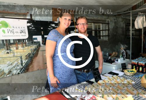 Toldijk, 3 September 2017 
Reunie Boer zoekt vrouw
Jan Blom Texel en Rianne Blom